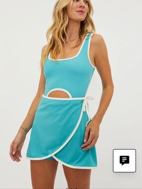 blue dress for baby girl Beach Riot Women's Liberty Tennis Mini Dress main image 0